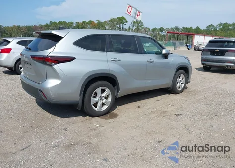 2024 Toyota Highlander Le from USA, damaged, VIN 5TDKDRBHXRS549848